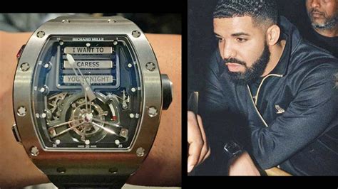 Drake’s $750,000 Richard Mille Watch Is NSFW .